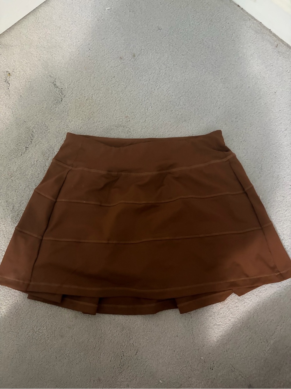 Women's Brown A-Line Skirt